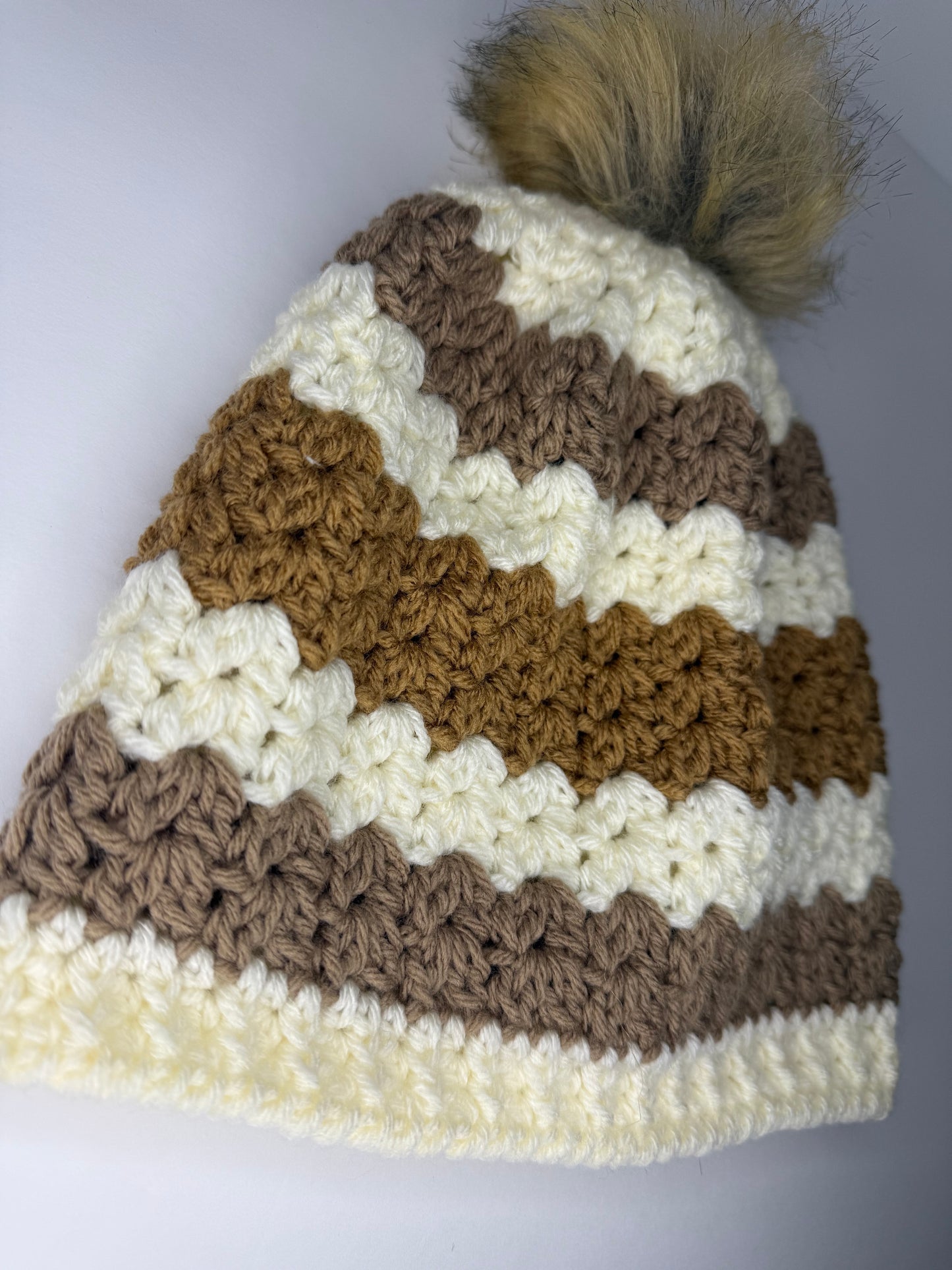 Cream & Neutral Beanie