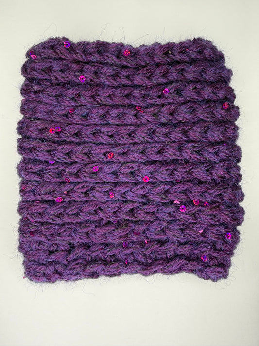 Purple Cat ear Beanie