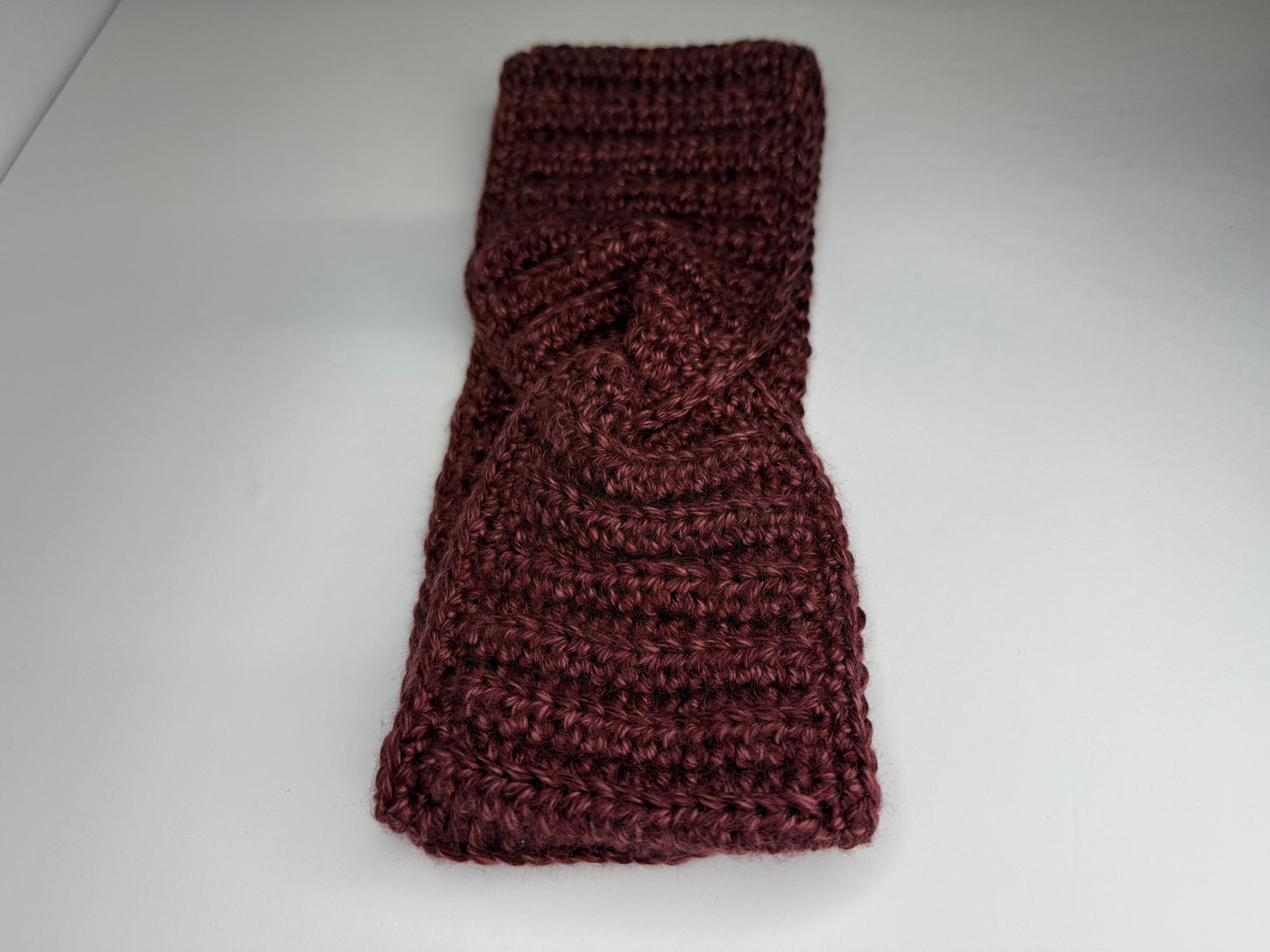 Wine Twisted Earwarmer