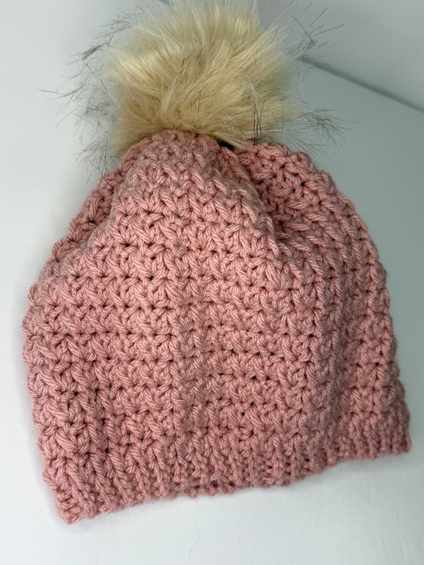 Mauve Pink Beanie
