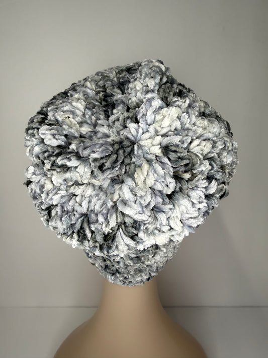 Velvet Slouchy Beanie