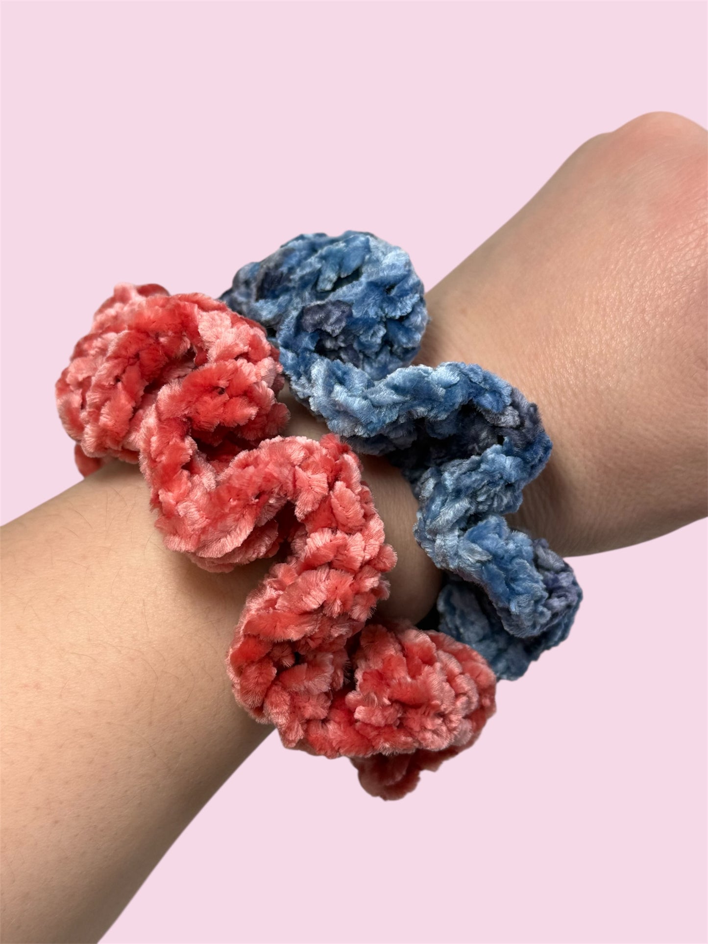 Velvet Scrunchies Set