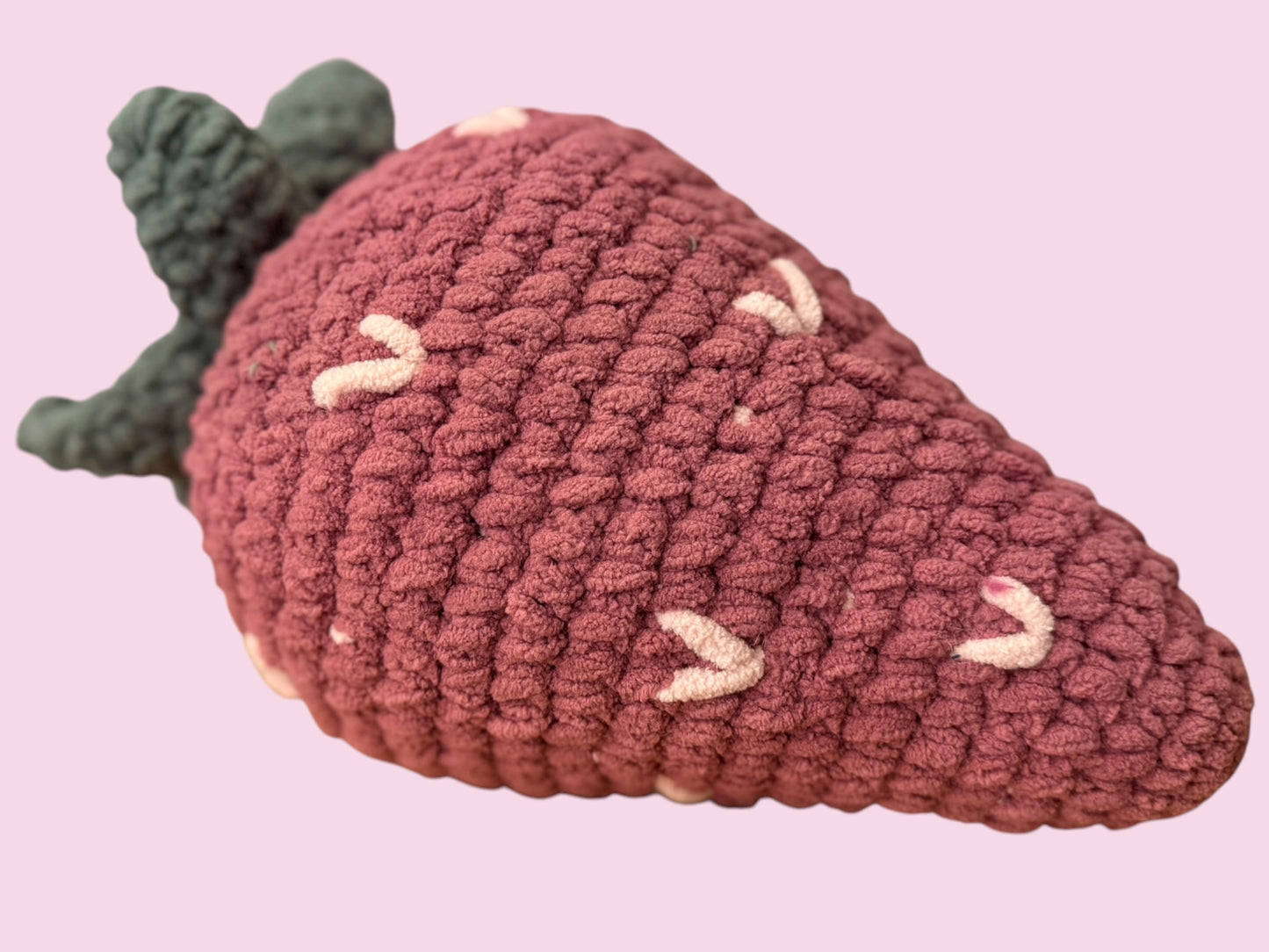 Lg Strawberry Plushie