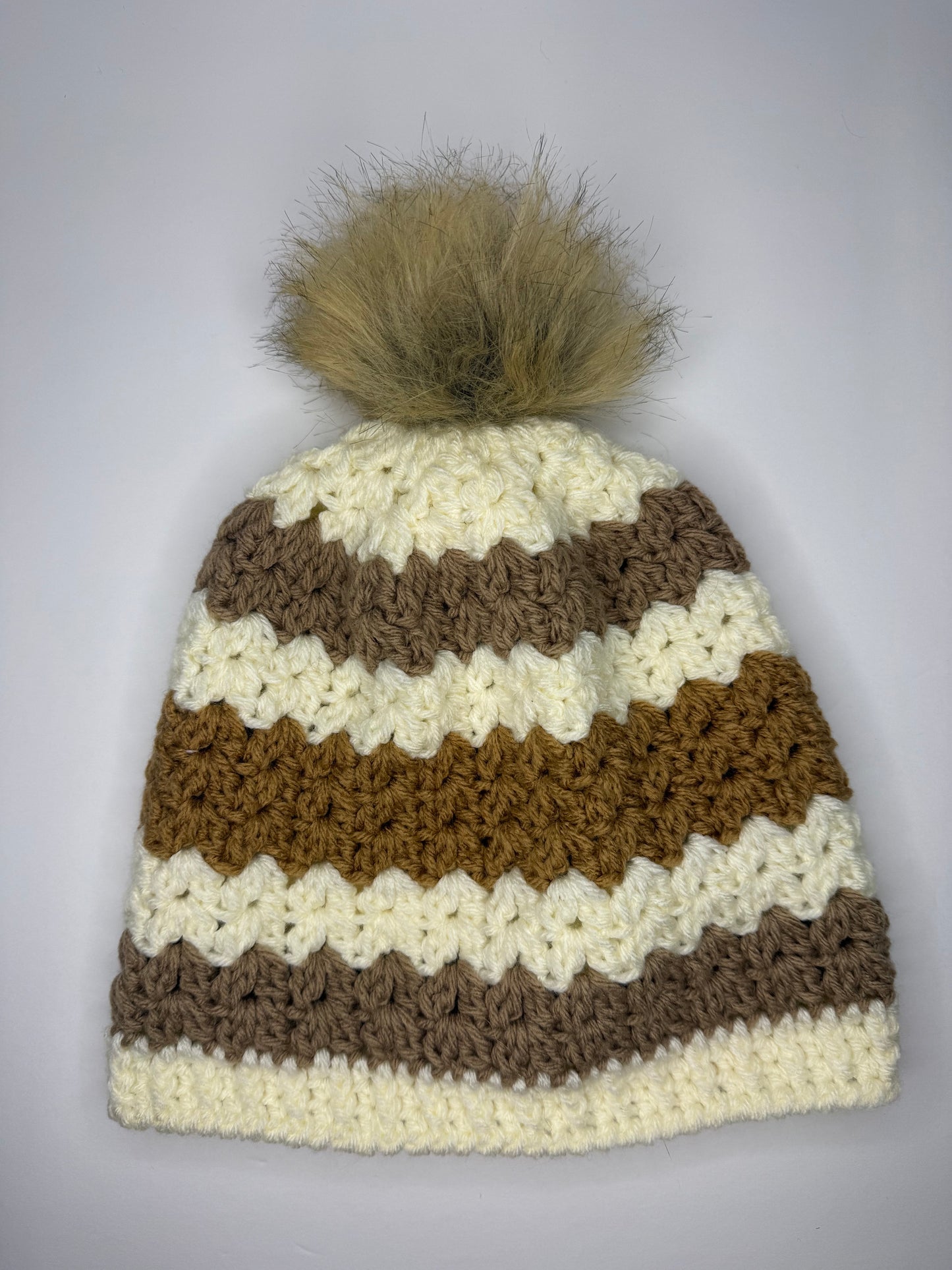Cream & Neutral Beanie