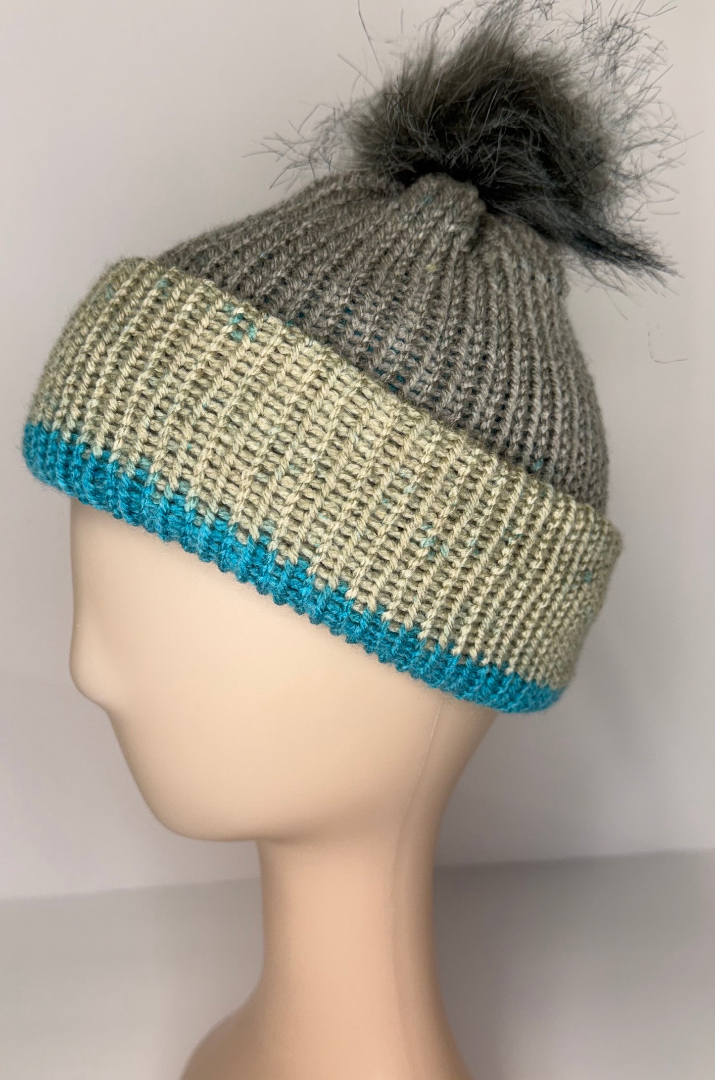 Double Layer Knit Beanie