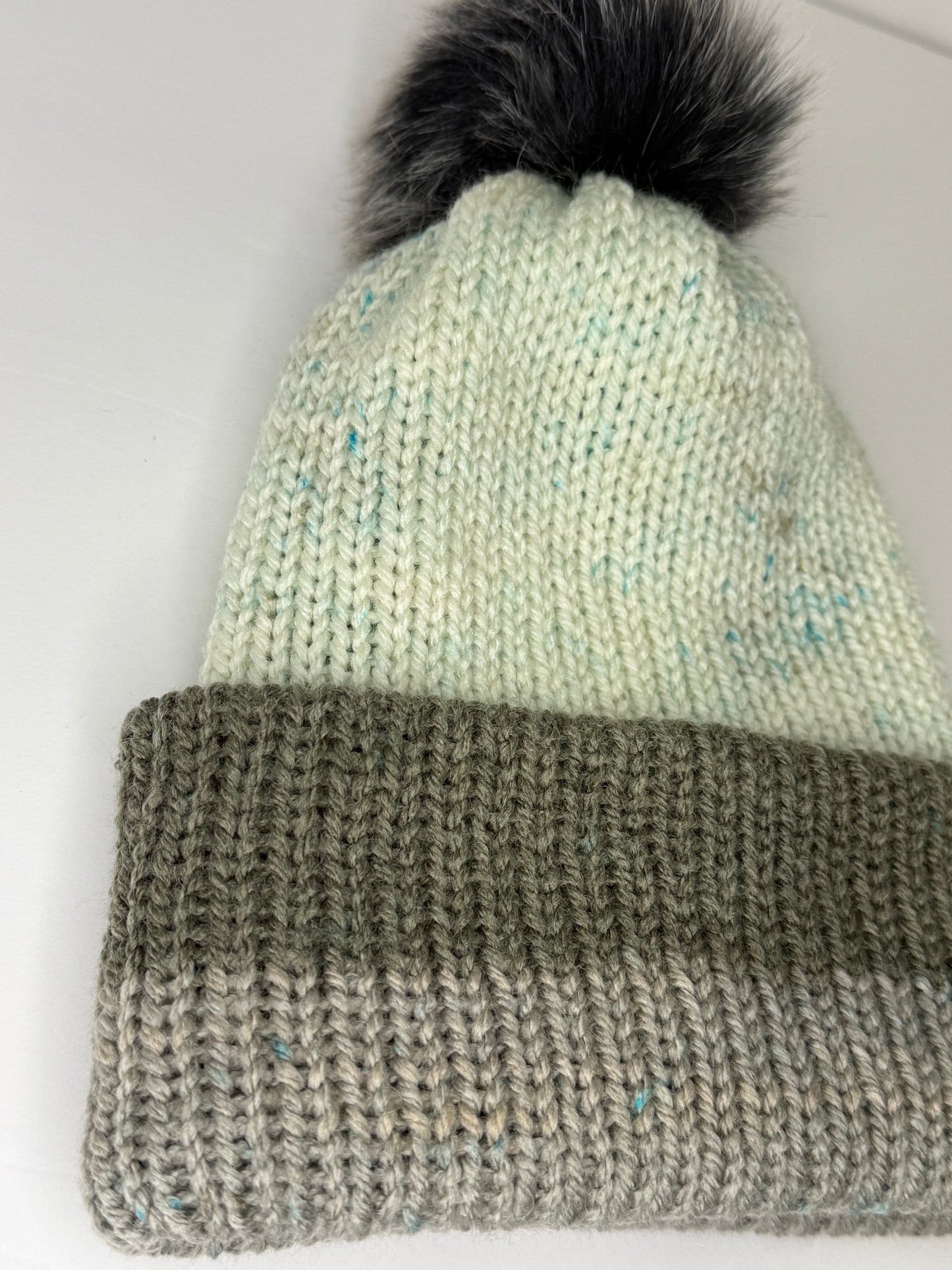 Double Layer Knit Beanie