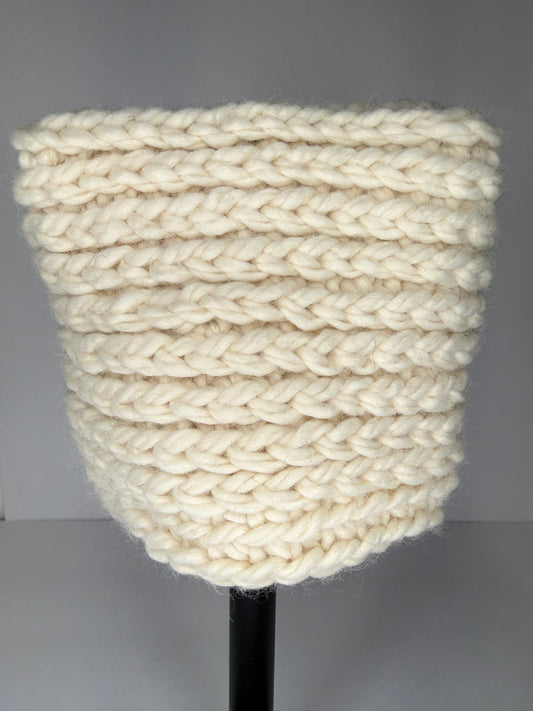 Newborn Cream Catear Beanie