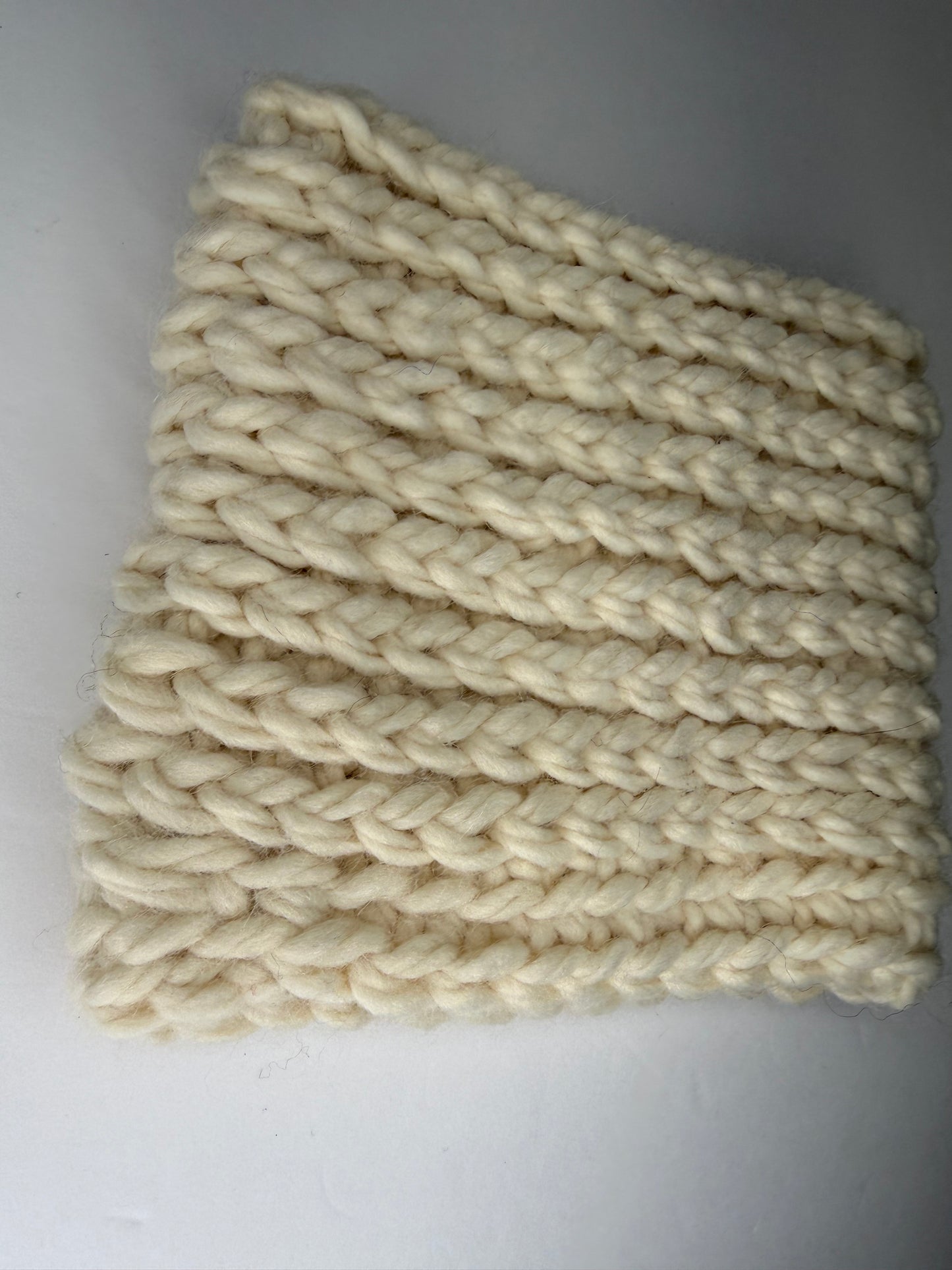 Newborn Cream Catear Beanie