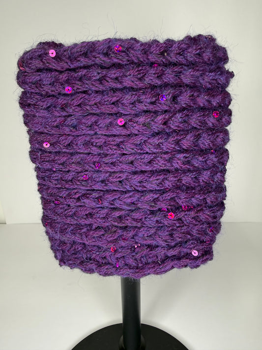 Purple Cat ear Beanie