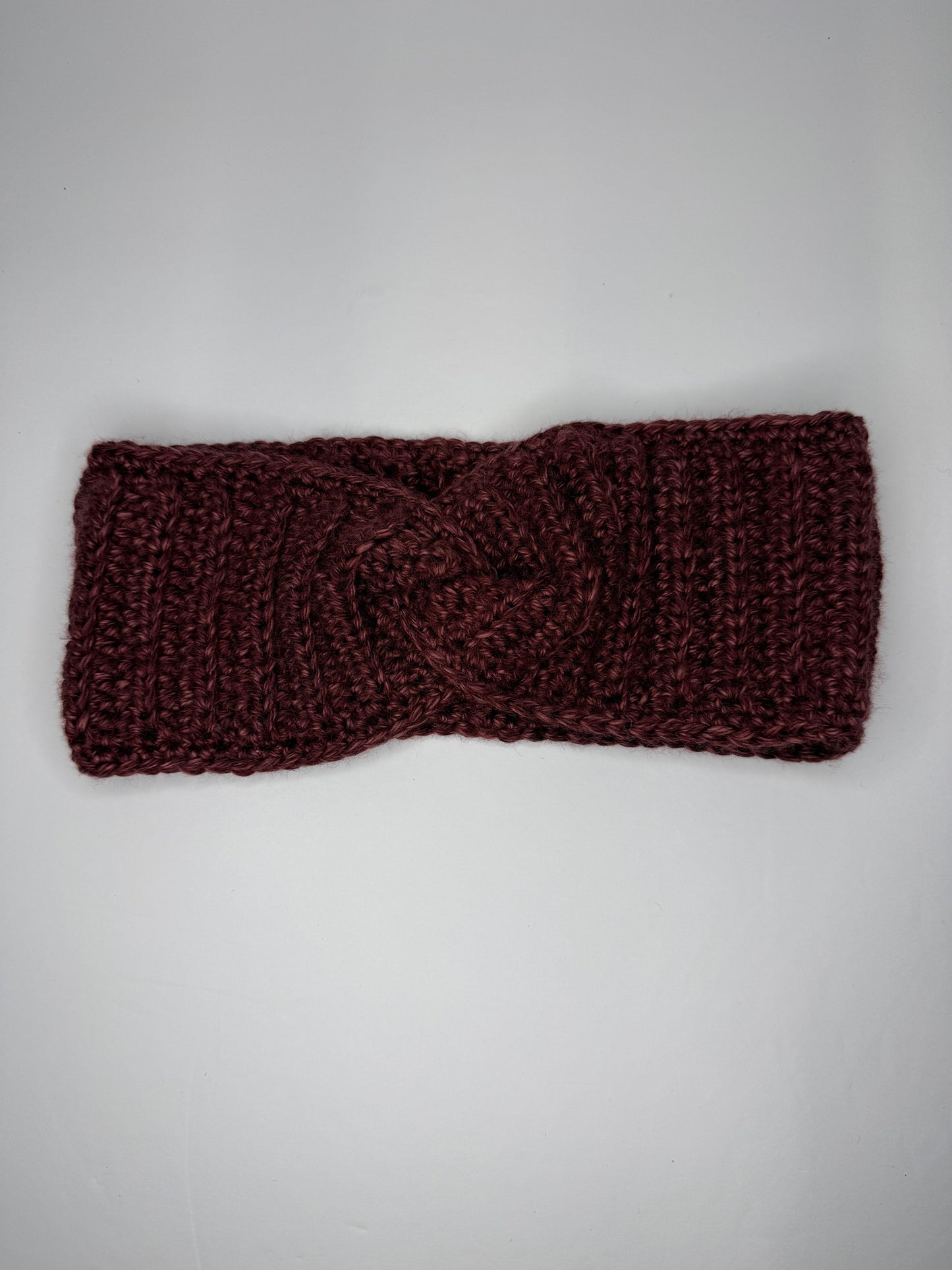 Wine Twisted Earwarmer