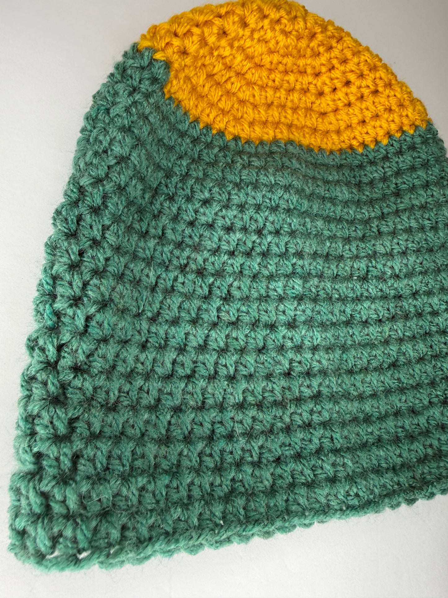 Basic Green Yellow Beanie