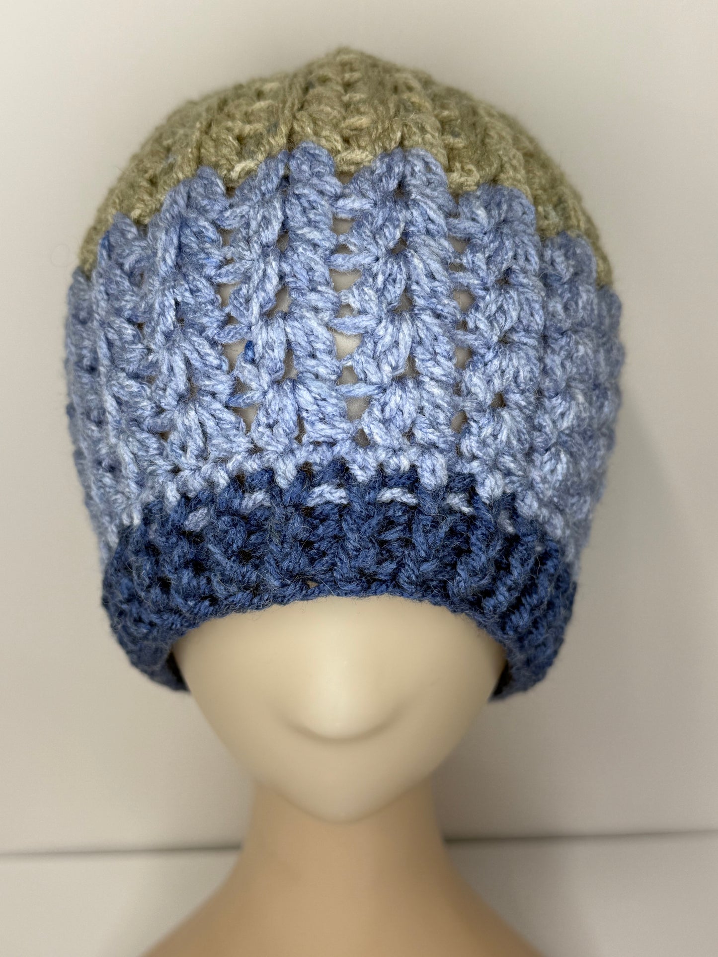 Blue/Grey Beanie