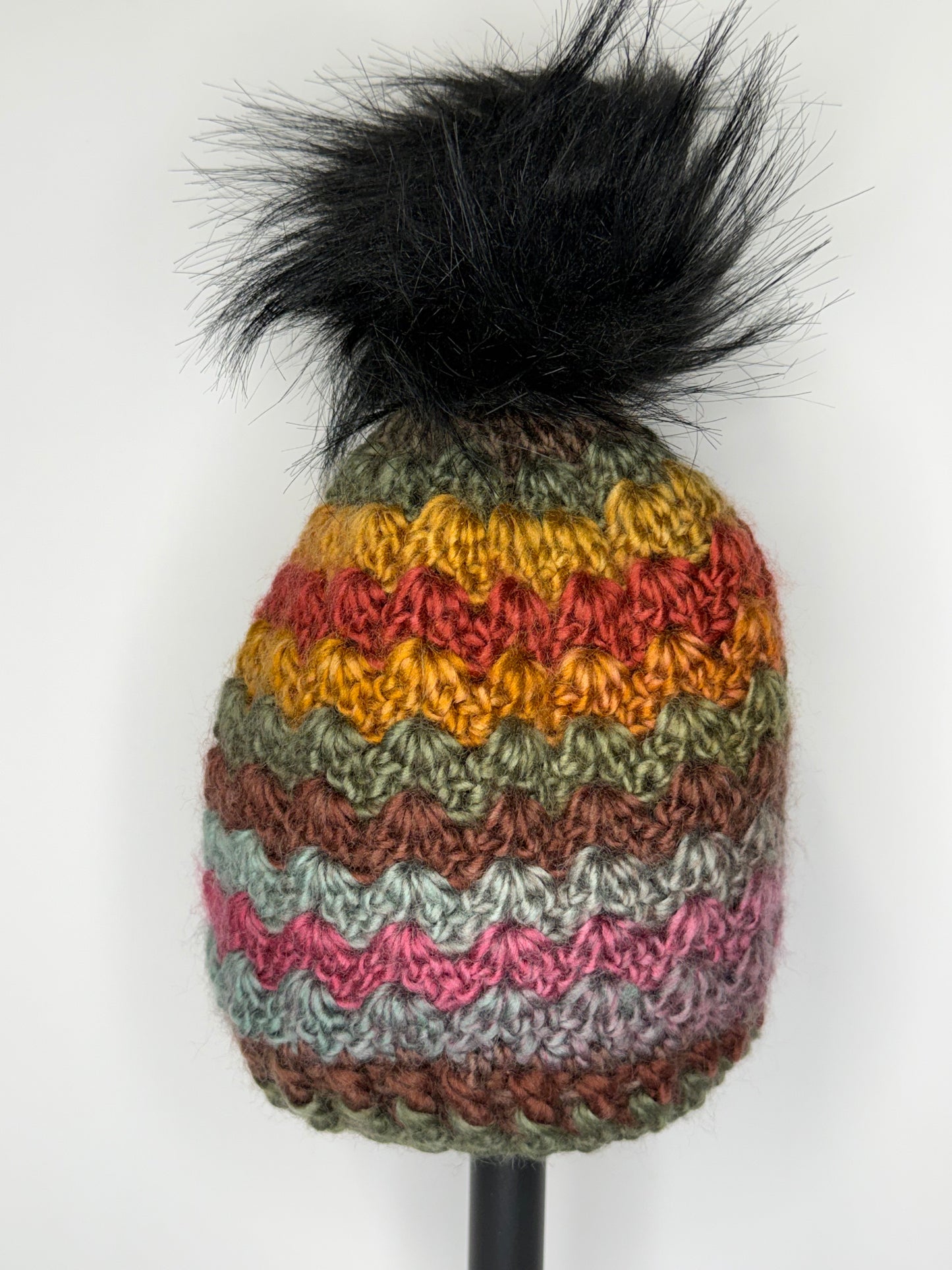 Dark Autumn Color Beanie