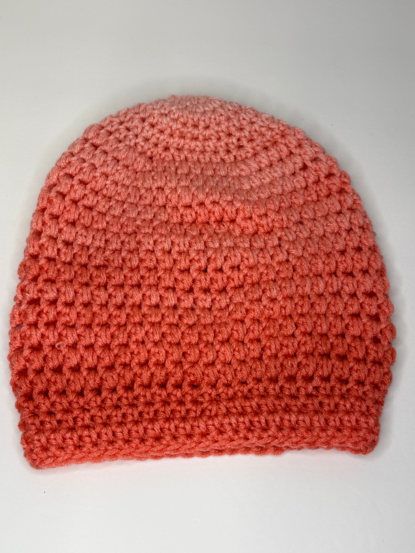 Coral Slouchy Beanie