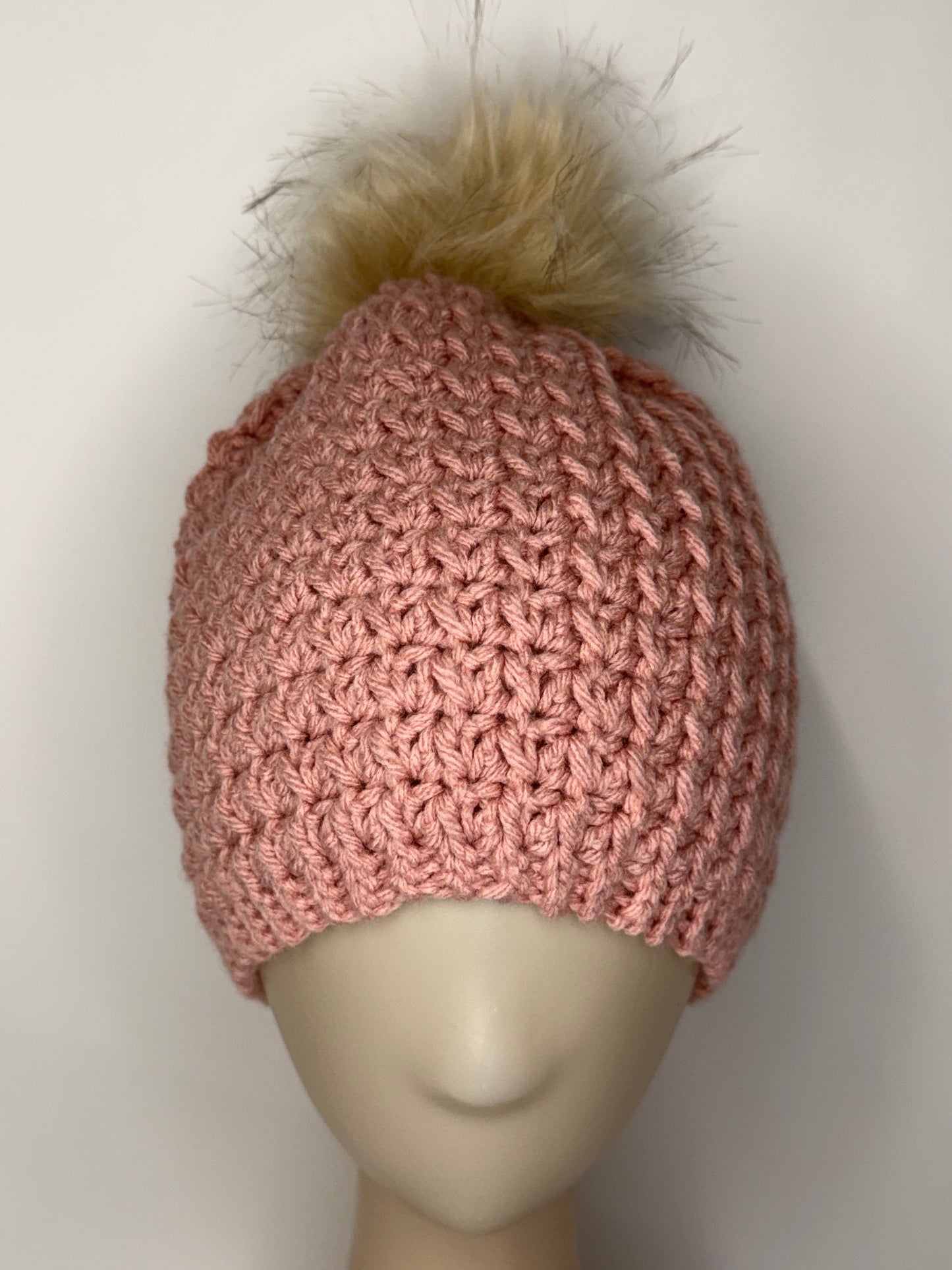 Mauve Pink Beanie