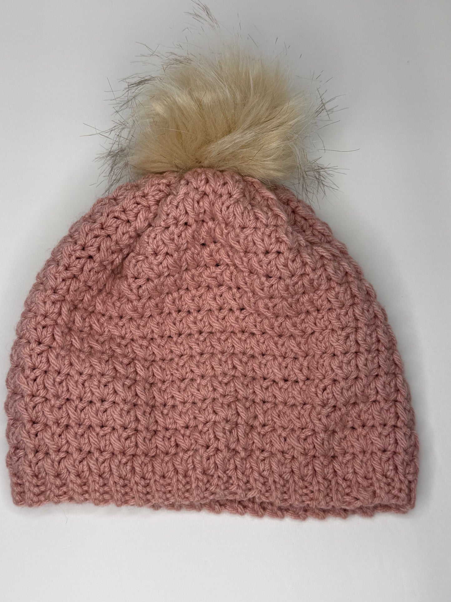 Mauve Pink Beanie