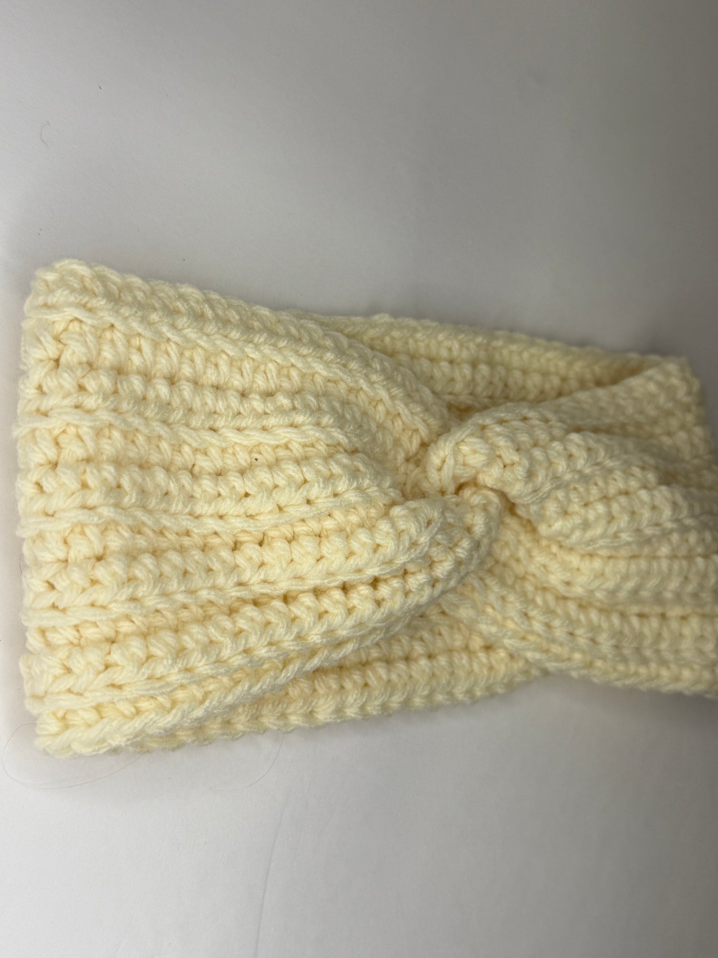 Cream Twisted Earwarmer