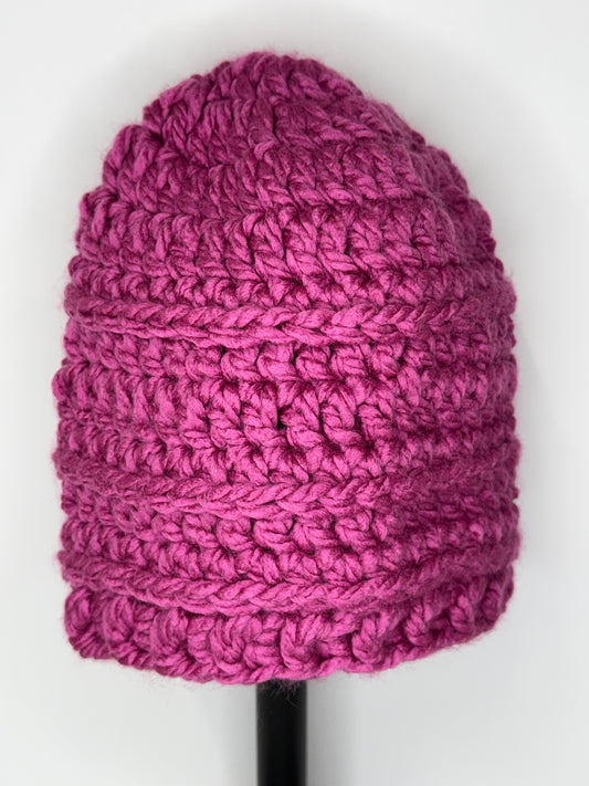 Berry Chunky Beanie
