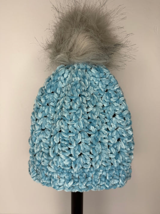 Blue Velvet Beanie