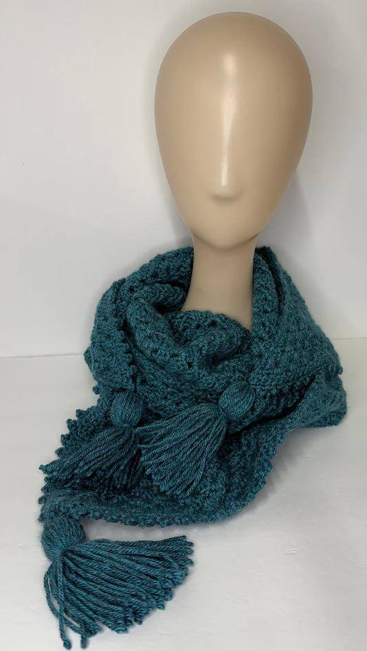 Teal Shawl
