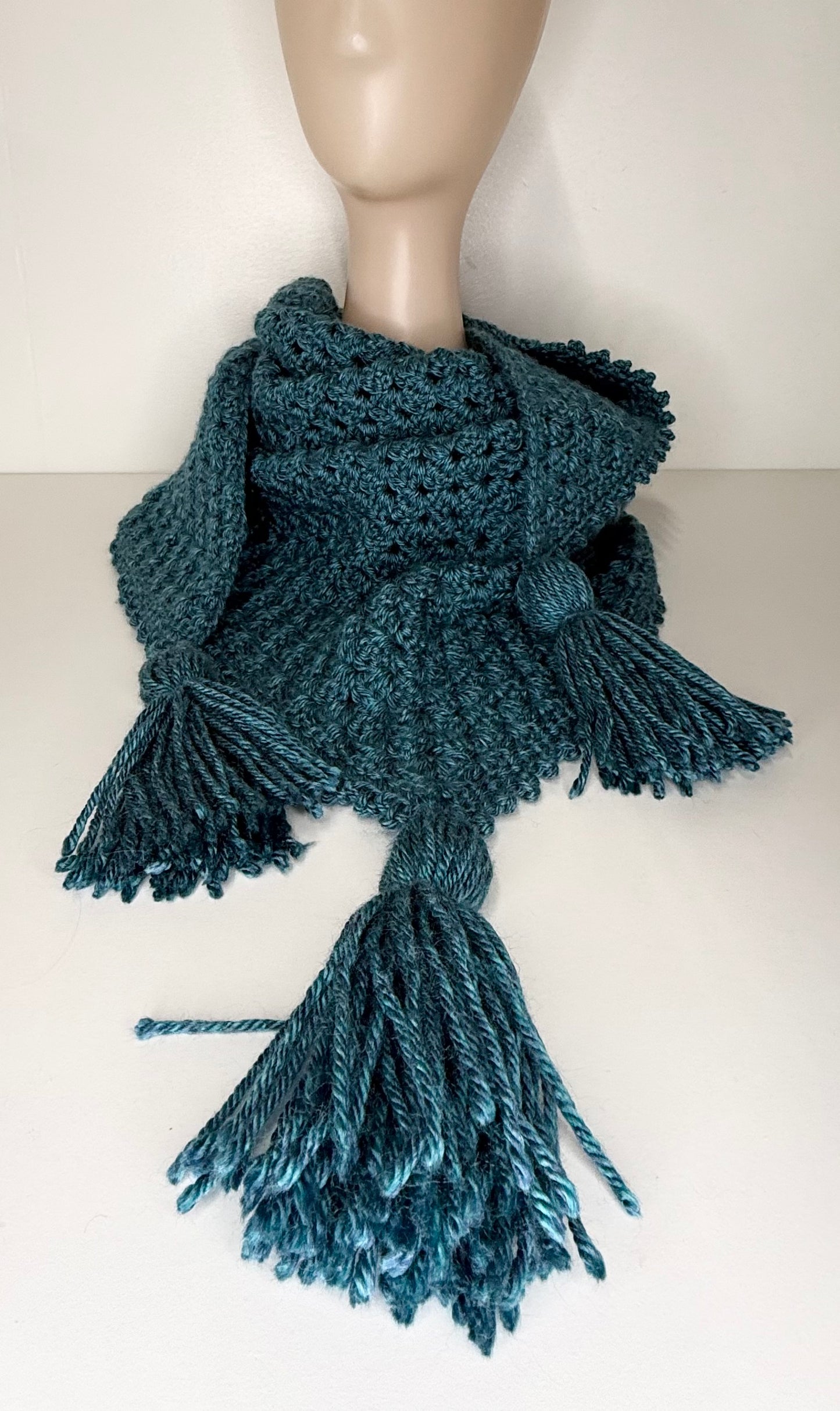 Teal Shawl