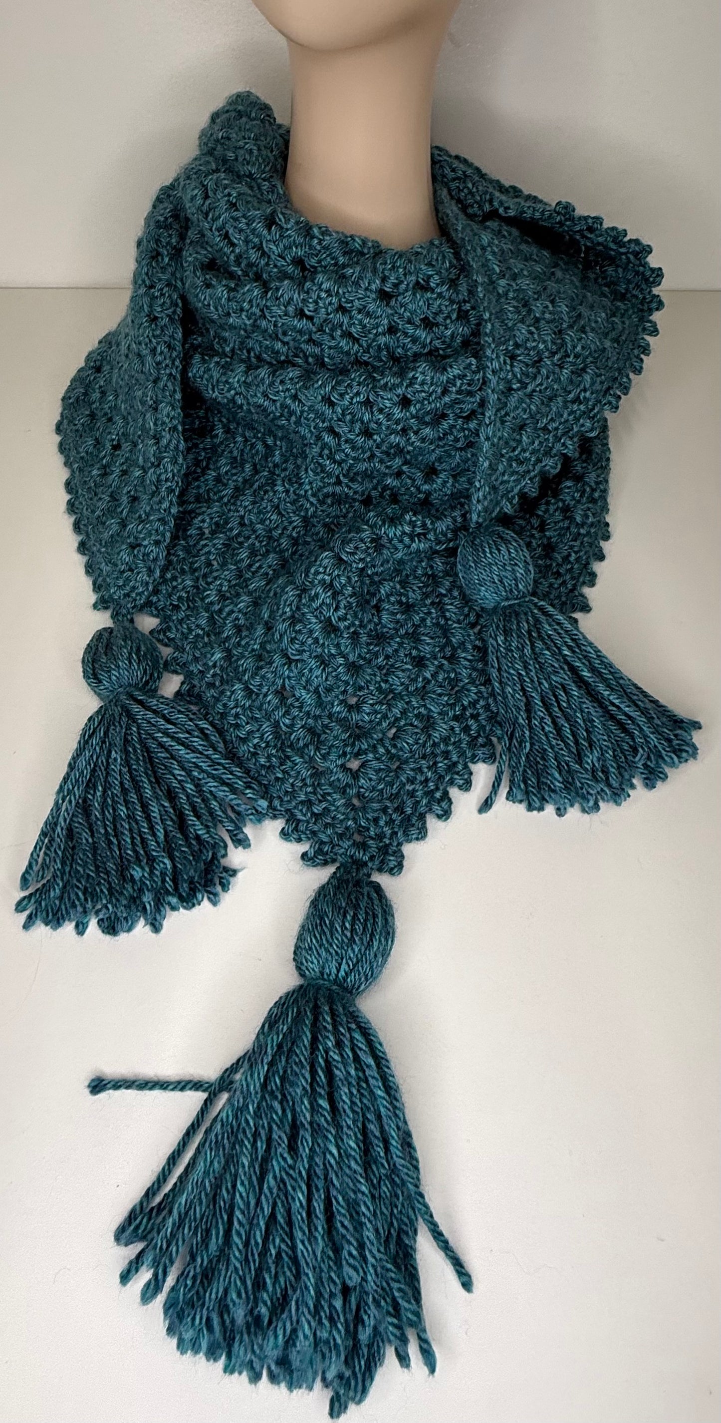 Teal Shawl