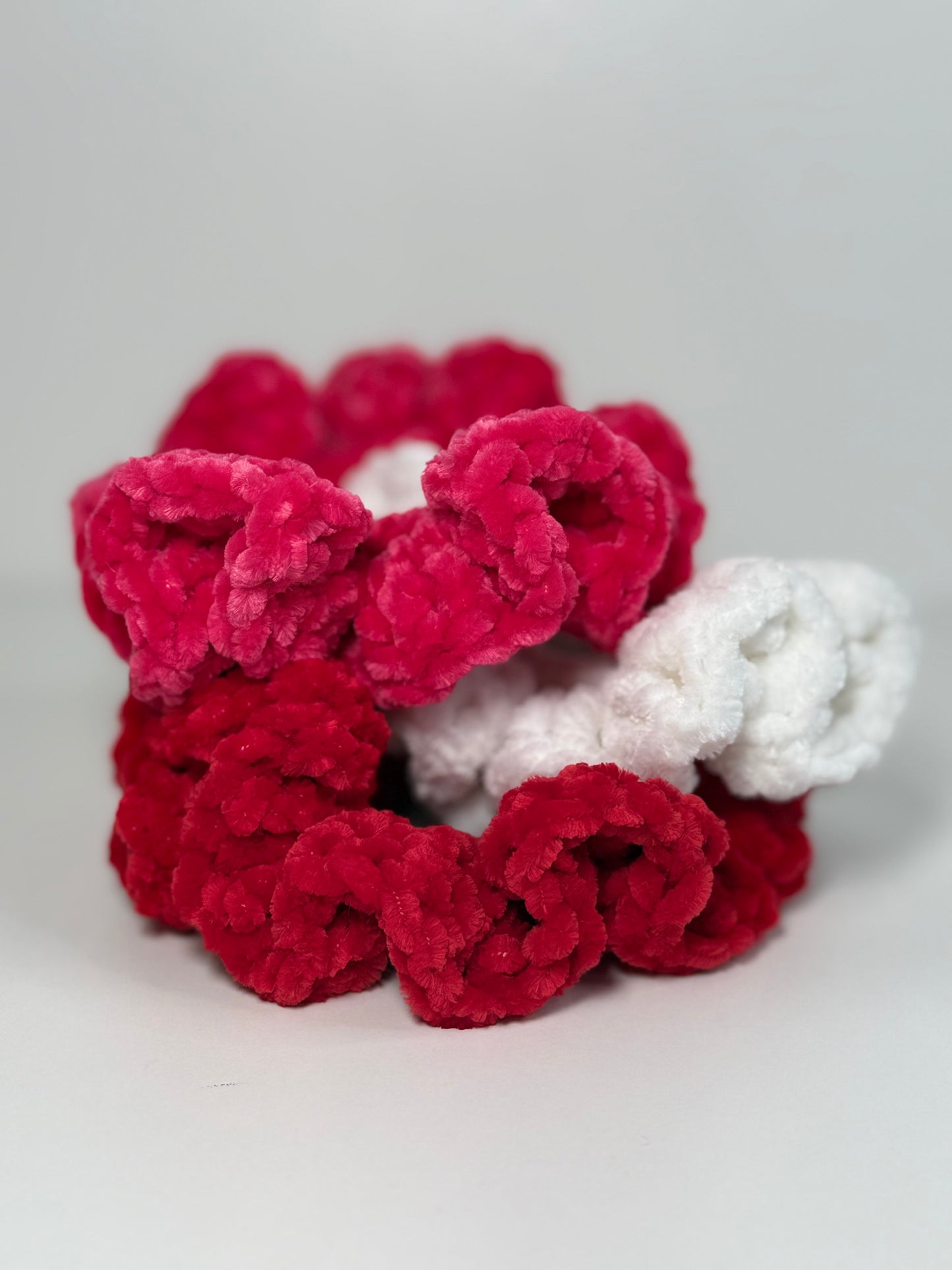 Velvet Scrunchies Trio