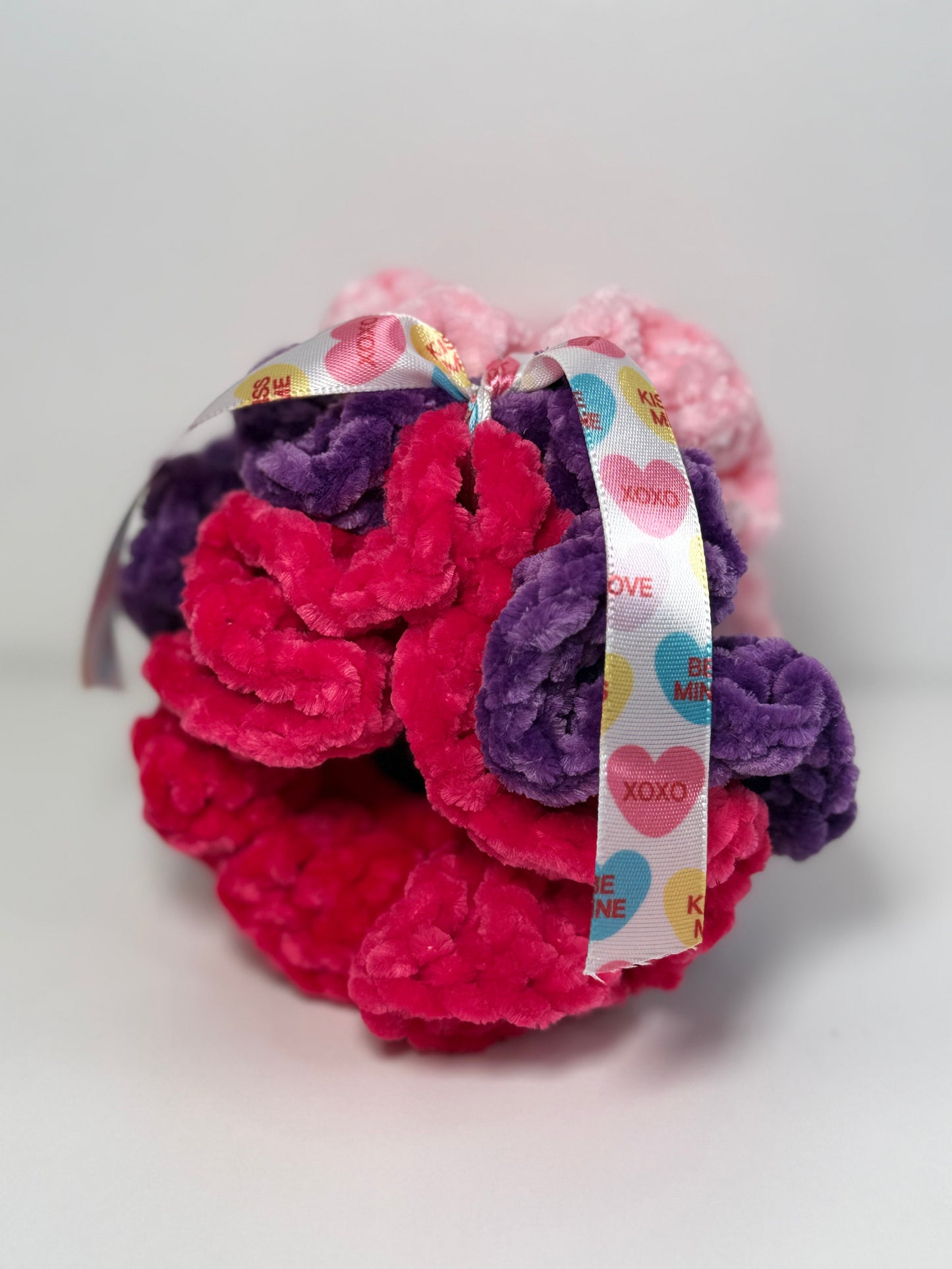 Velvet Scrunchies Trio