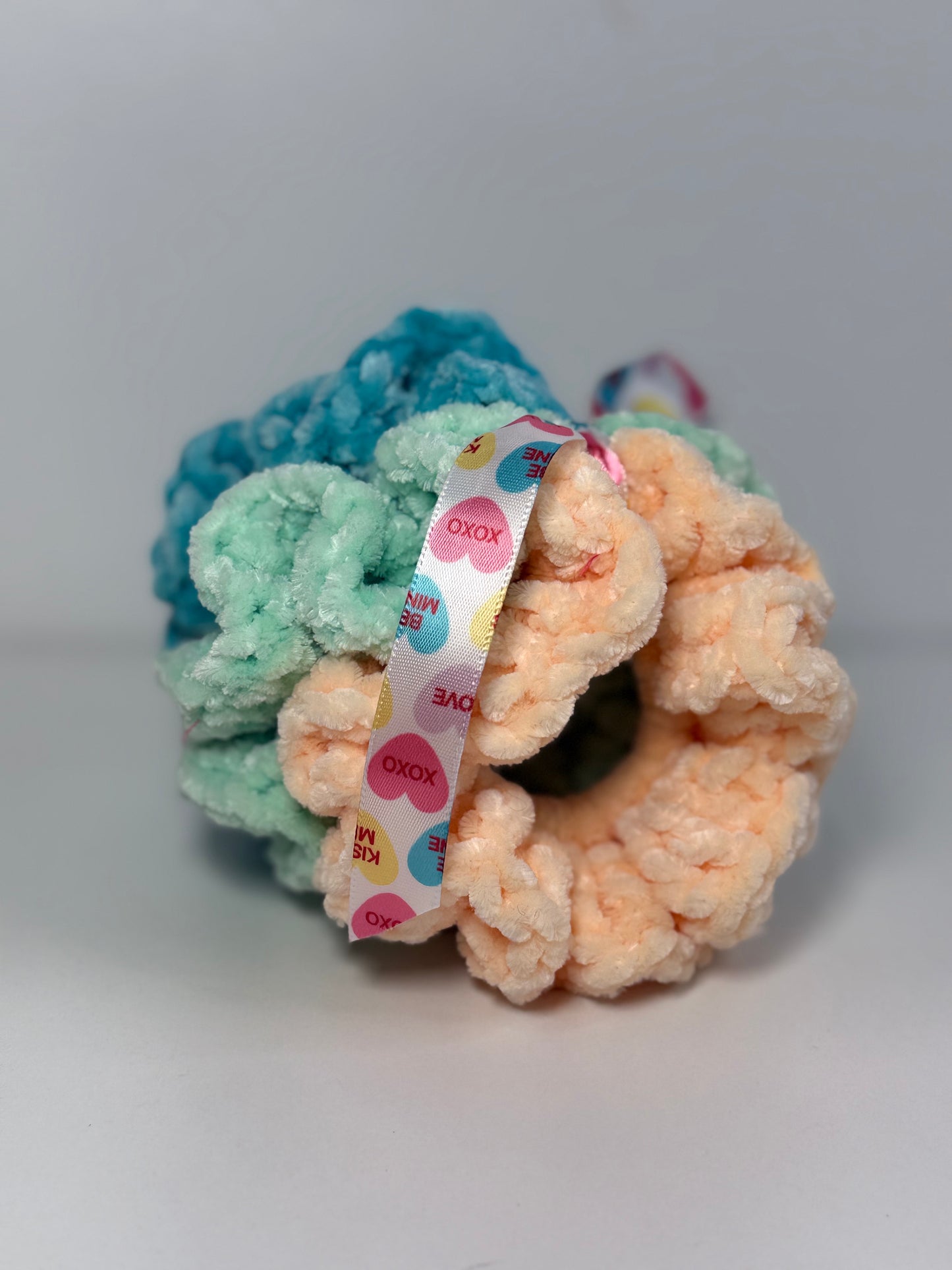 Velvet Scrunchies Trio