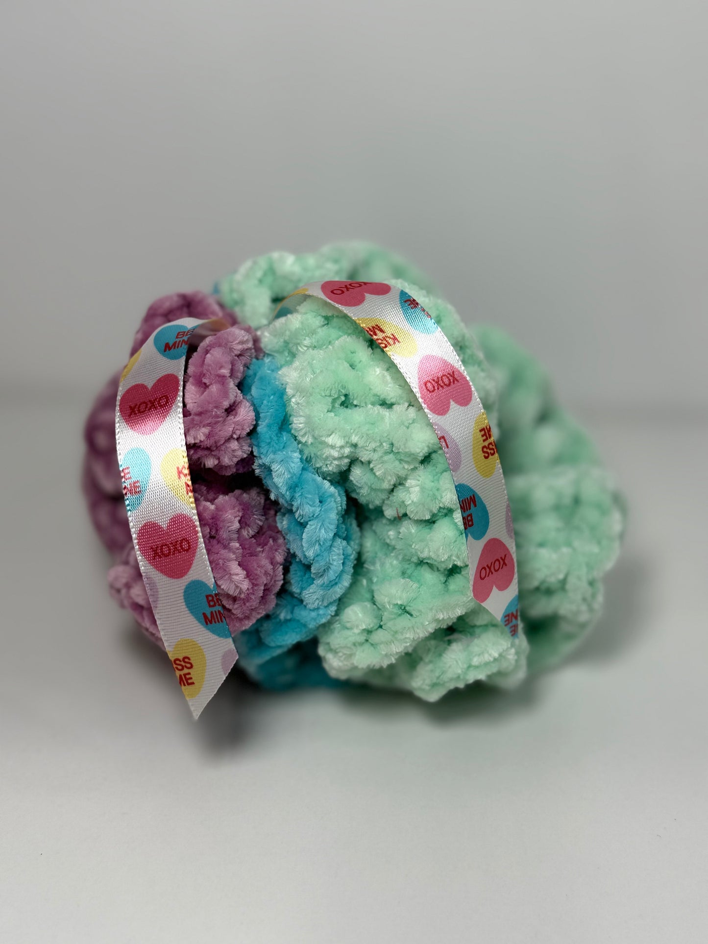 Velvet Scrunchies Trio