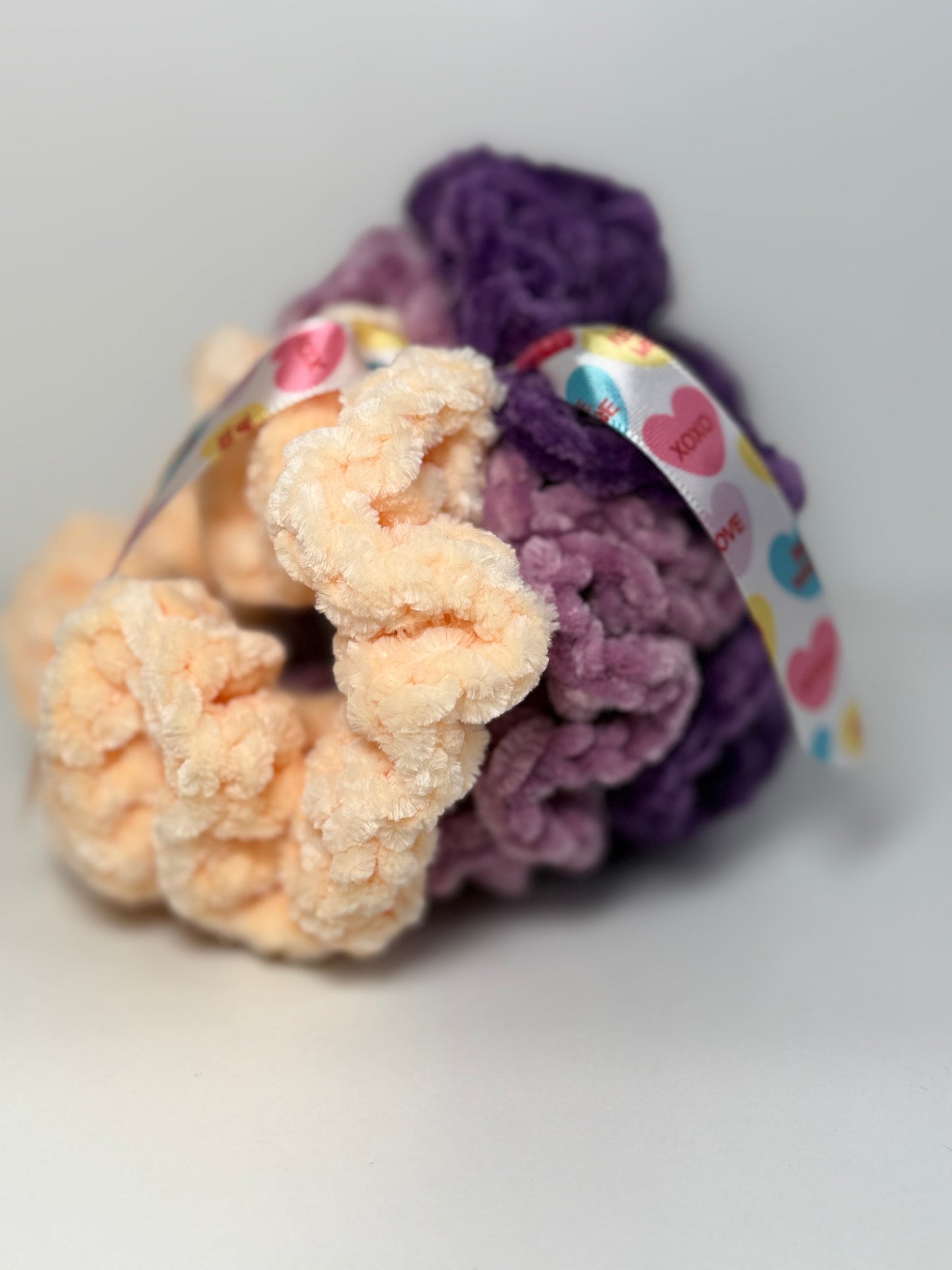 Velvet Scrunchies Trio