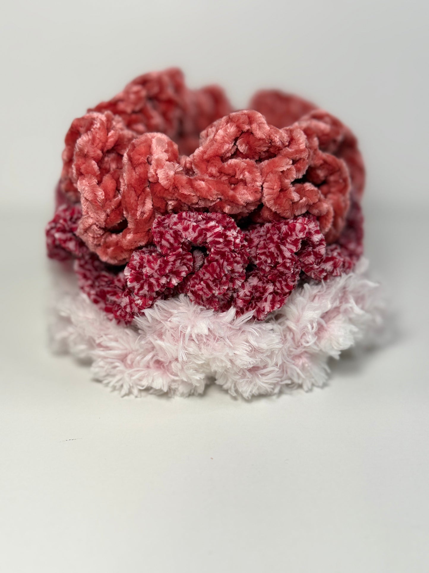 Velvet Scrunchies Trio