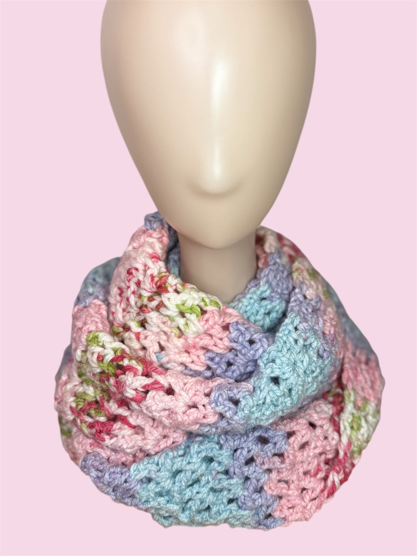 Bloom V-stitch Scarf