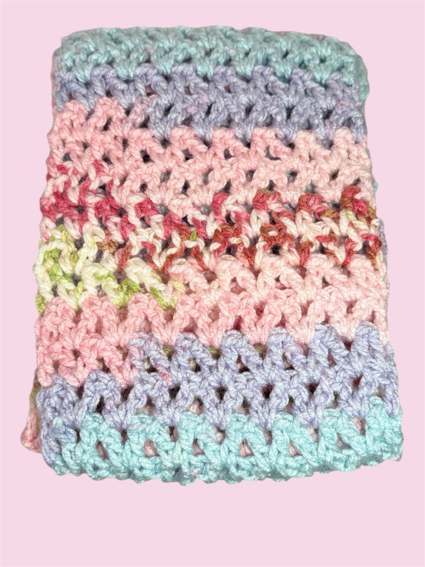 Bloom V-stitch Scarf